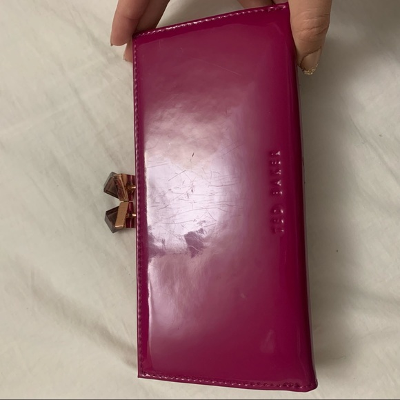 Ted Baker - Magenta Long Wallet - Picture 3 of 5